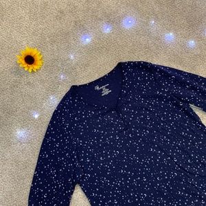 NWT Croft and Barrow moon and stars sleep shirt